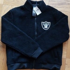 Coats | Nwt Oakland Raiders Sherpa 